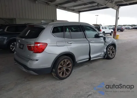 2016 BMW X3 xDrive28I z USA, uszkodzony, nr VIN 5UXWX9C55G0D91594
